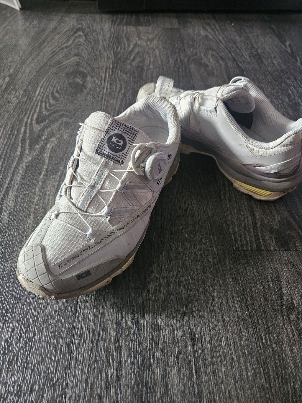 Треккинговые кроссовки K2 FlyHike с системой быстрой шнуровки BOA. -: фото 2
