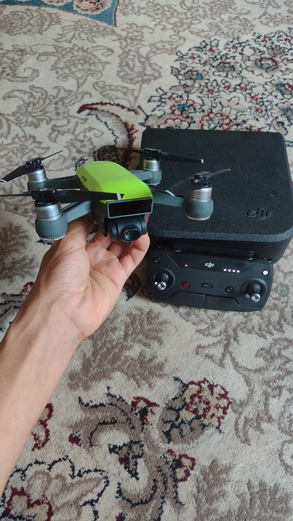 DJI Spark (зелёный) с пультом дистанционного управления Компактный: фото 7
