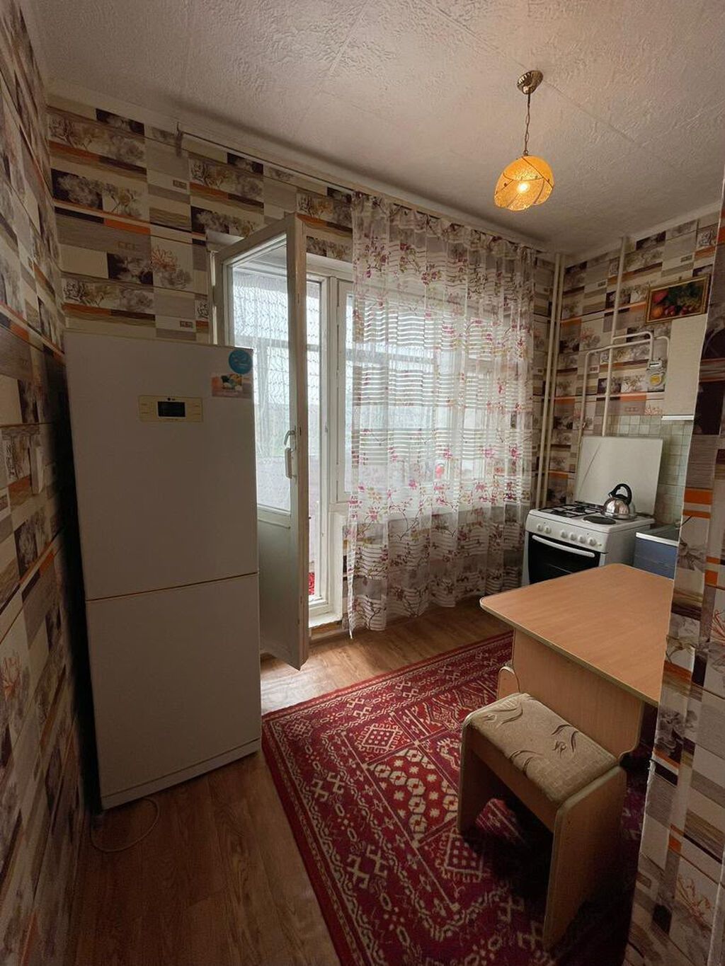 1 комната, 35 м², Аламедин-1 мкр 105 серия, 7 этаж, Косметический ремонт: фото 3