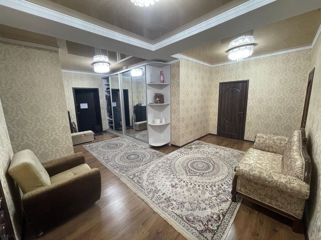 3 комнаты, 135 м², Ала-Арча ТРЦ Элитка, 4 этаж, Евроремонт: фото 8