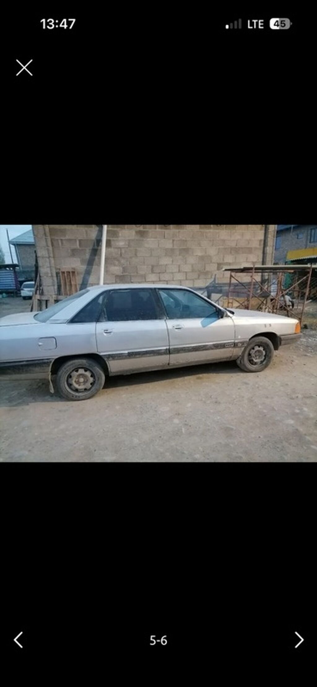 Audi 100: 1987 г., Механика, Бензин, Седан: фото 3