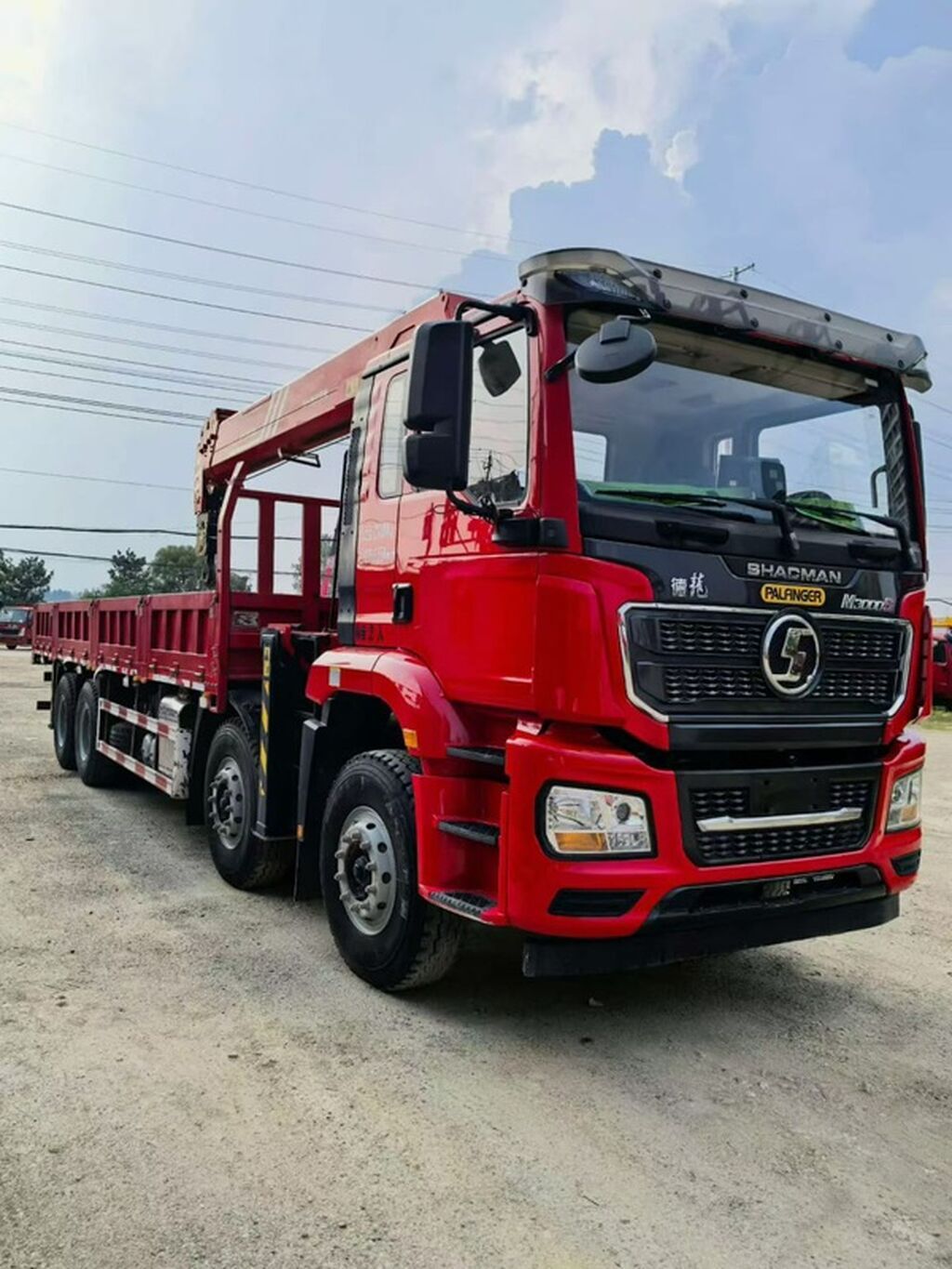 Кран-манипулятор на базе SHACMAN M3000S - Колесная формула: фото 5