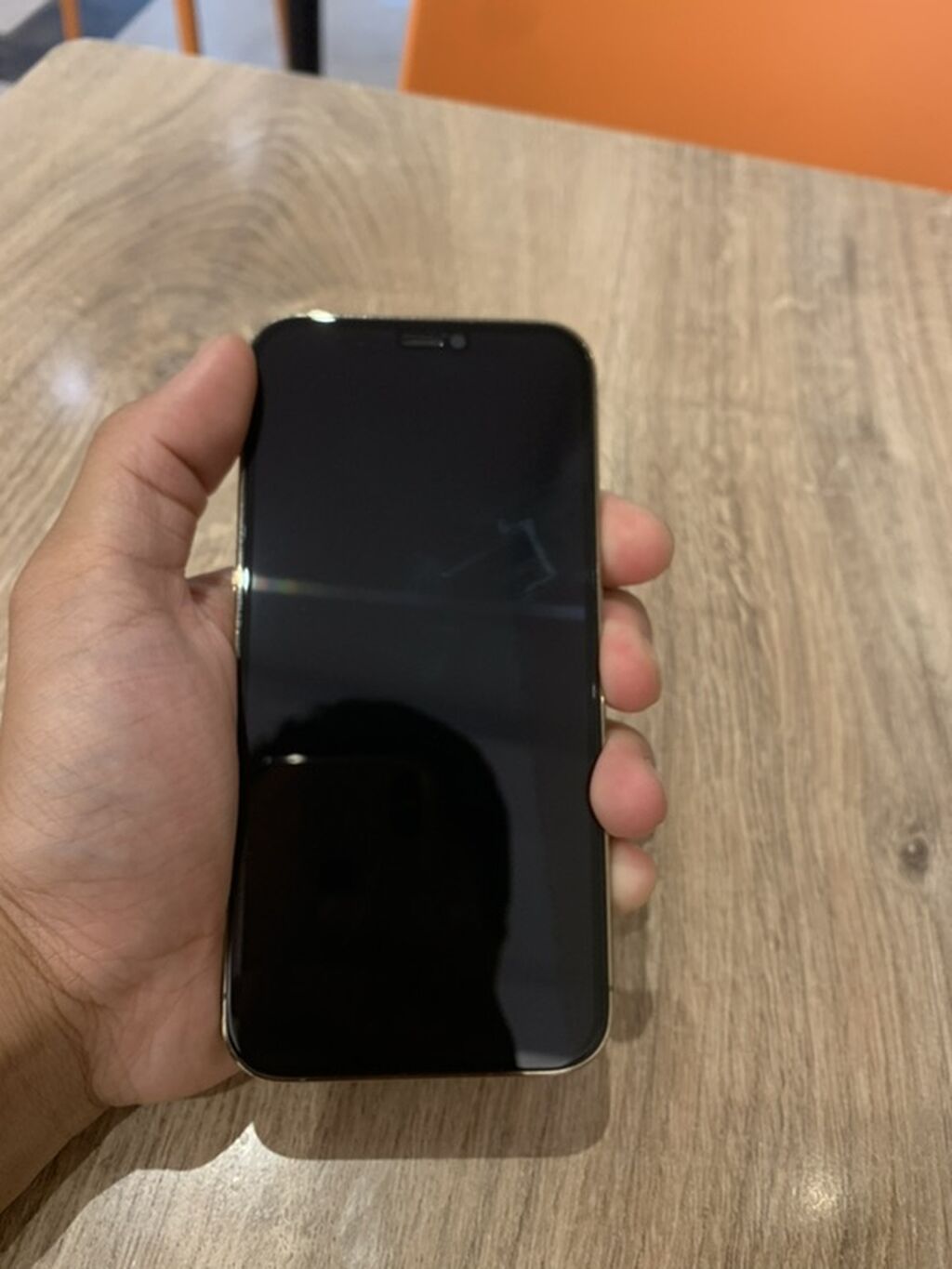 IPhone 12 Pro, Б/у, 128 ГБ, Matte Gold, 76 %: фото 2