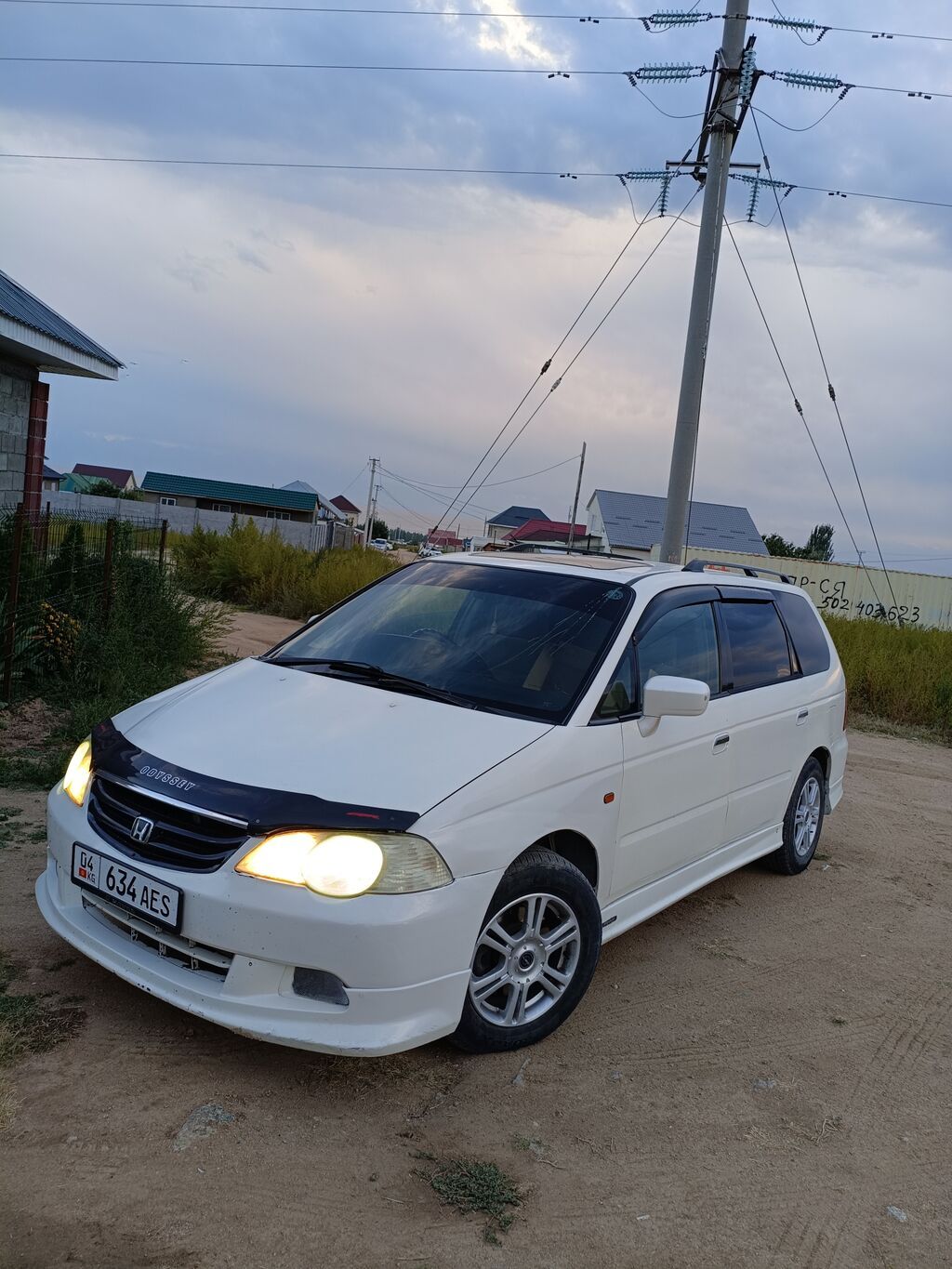 Honda Odyssey: 2001 г., 2.3 л, Автомат, Газ, Минивэн: фото 3