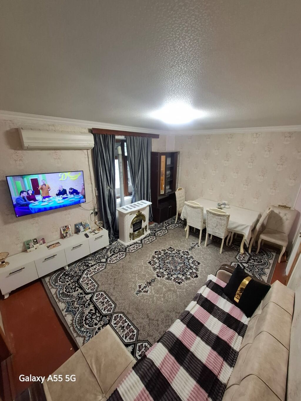 4 otaqlı, 150 kv. m, Kredit yoxdur, Yeni təmirli
