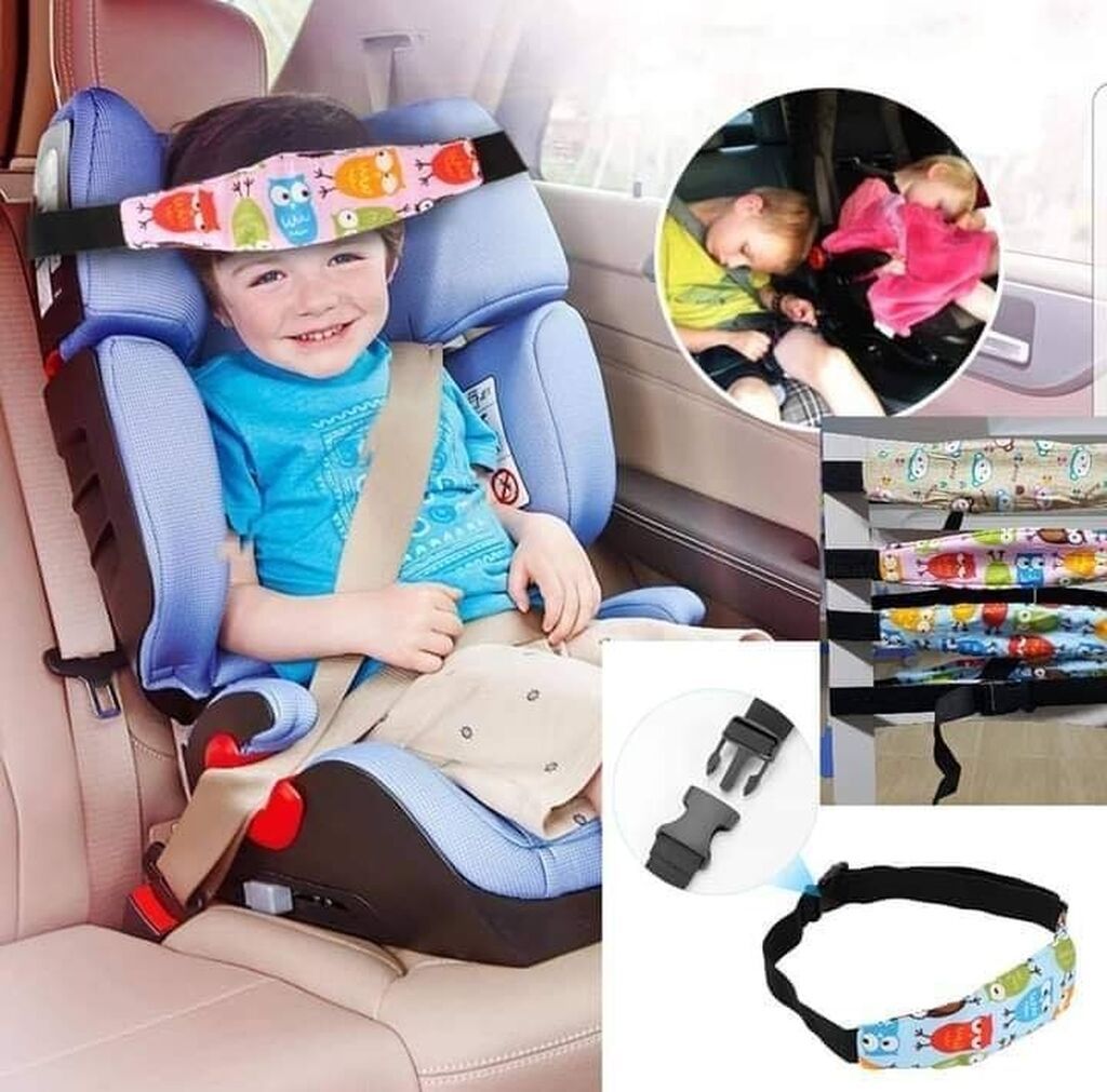 Autosedišta: Drzac za glavu za auto sediste!!! Sjajna stvar za duze puteve- bebi ne