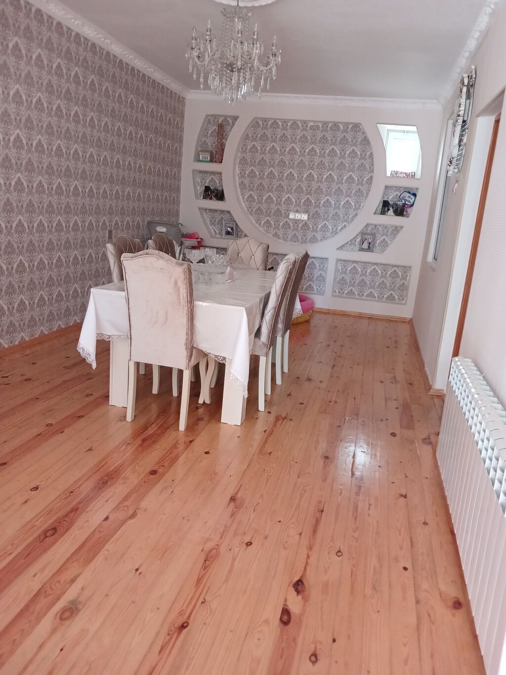 3 otaqlı, 95 kv. m, Kredit yoxdur, Yeni təmirli