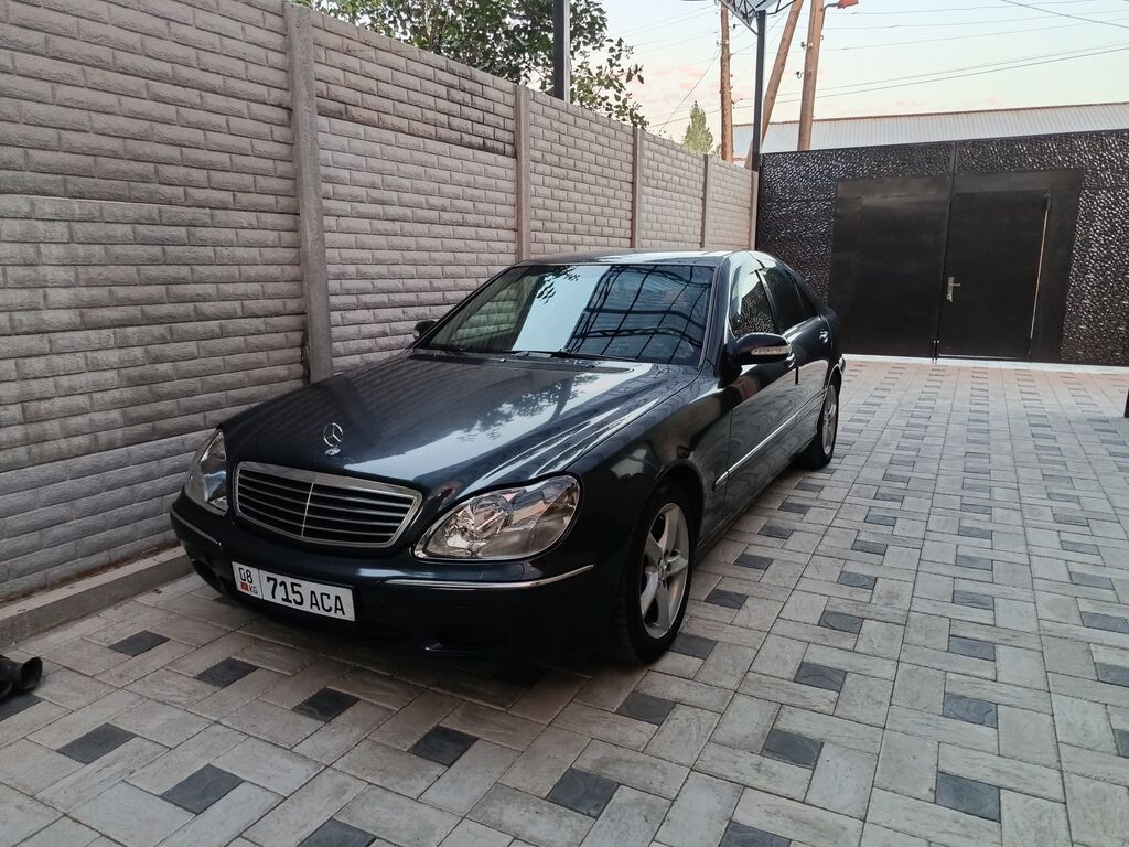 Mercedes-Benz S-Class: 2002 г., 3.2 л, Автомат, Бензин, Седан: фото 5