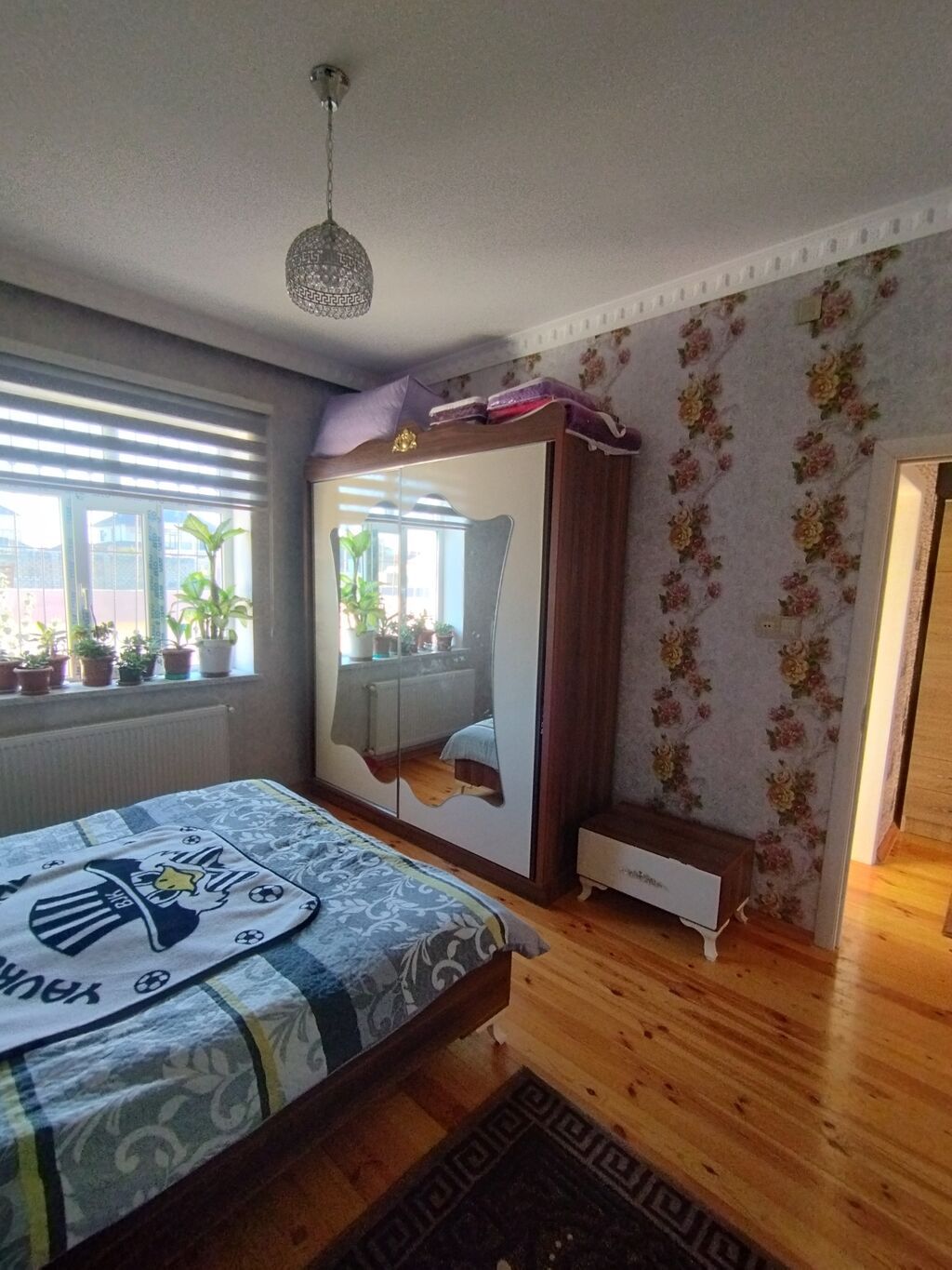 3 otaqlı, 85 kv. m, Yeni təmirli