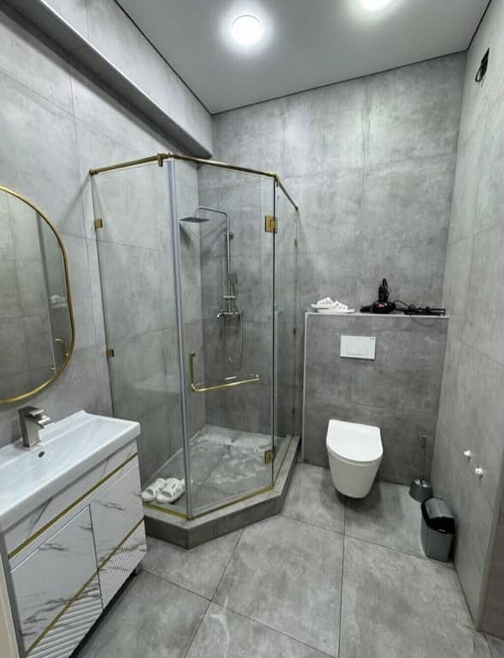 1 комната, 47 м², Кара-Жыгач ж/м Элитка, 3 этаж, Дизайнерский ремонт: фото 5