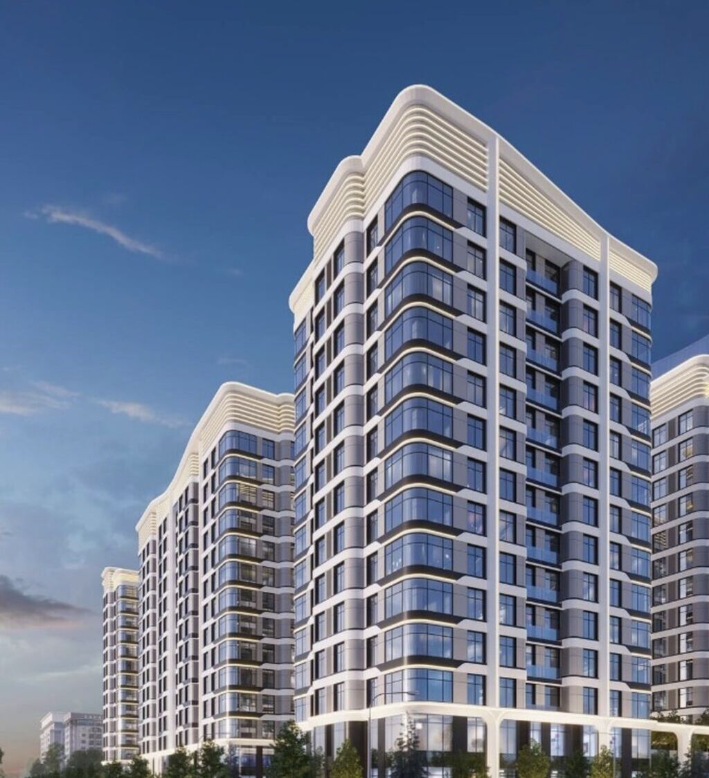 2 комнаты, 90 м², Асанбай мкр Элитка, 7 этаж, ПСО (под самоотделку): фото 4