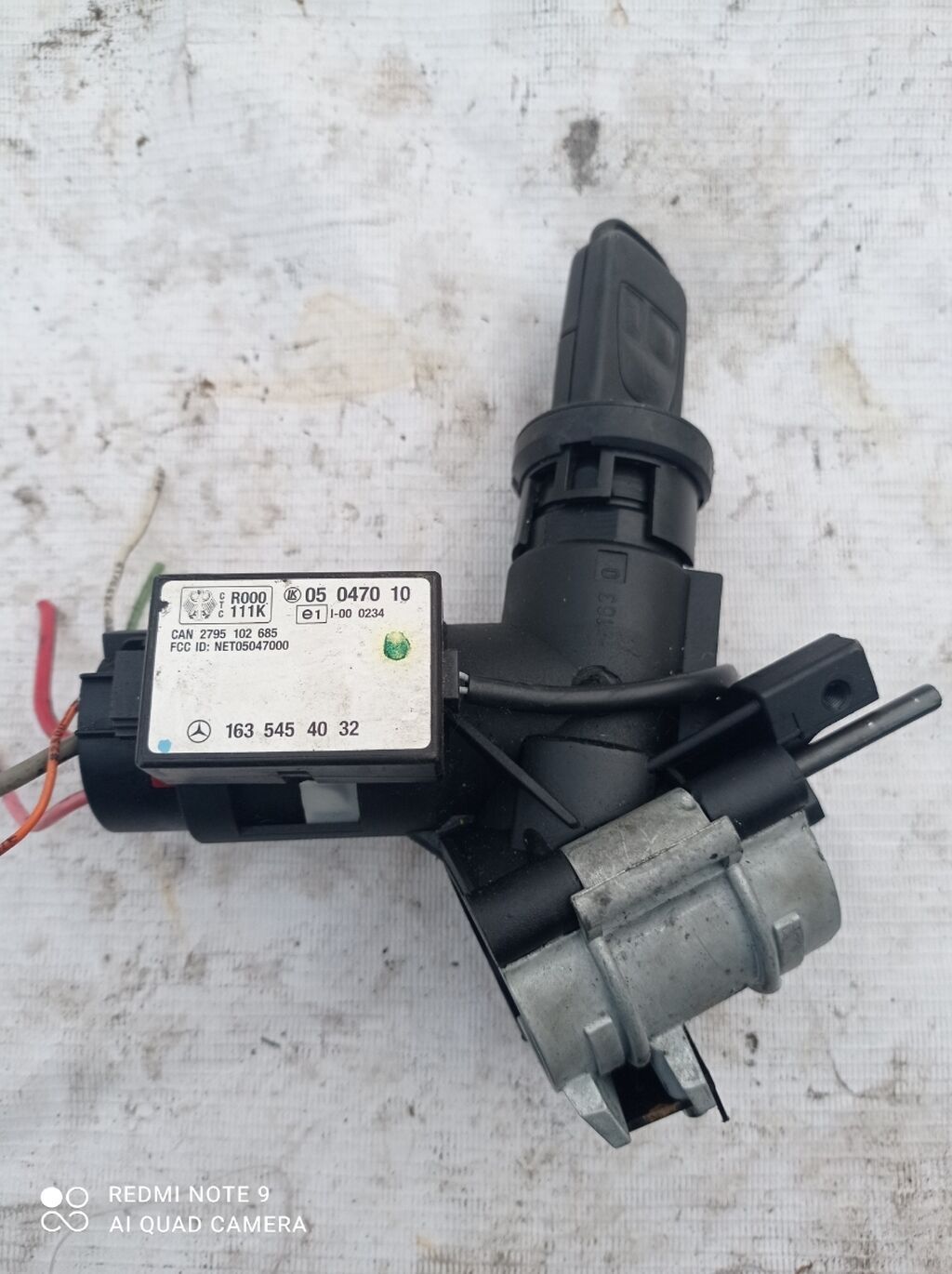 Мерседес замок зажигания мл ml замок | Договорная | Другие автозапчасти ...