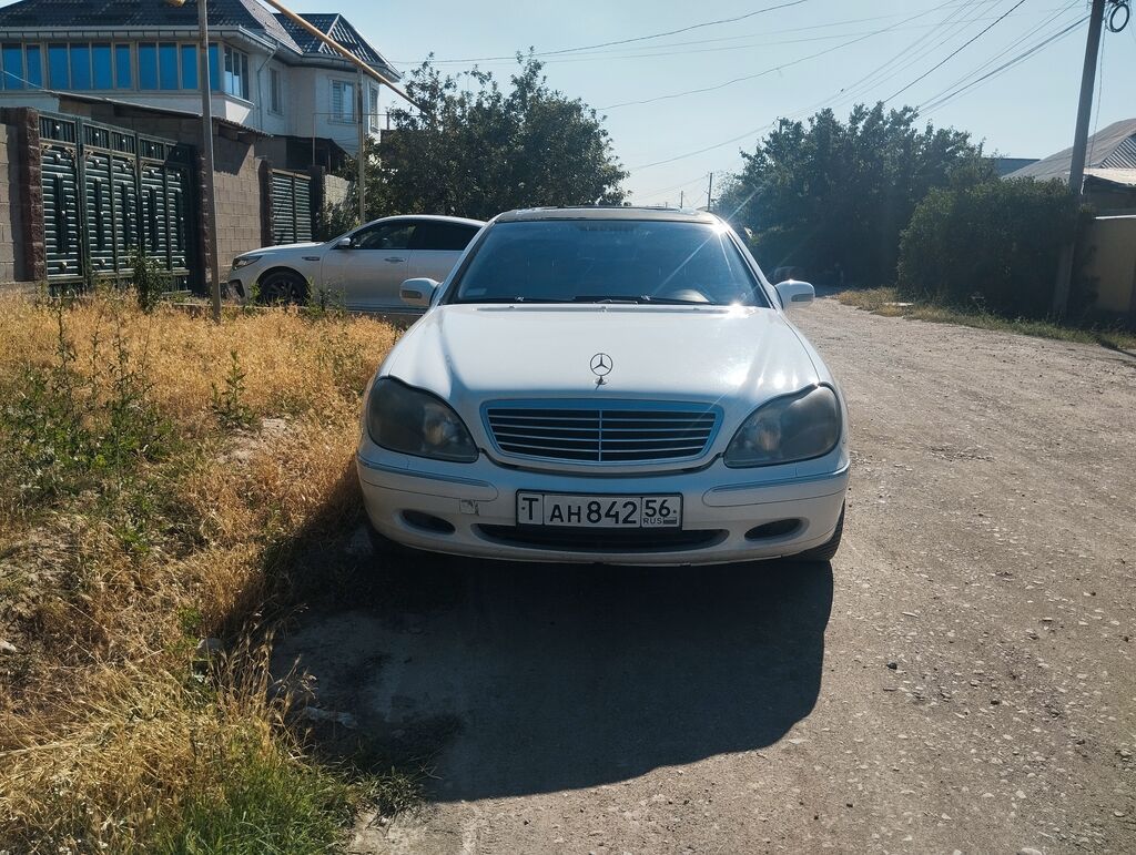 Mercedes-Benz S-Class: 2000 г., 4.3 л, Автомат, Бензин, Лимузин: фото 2