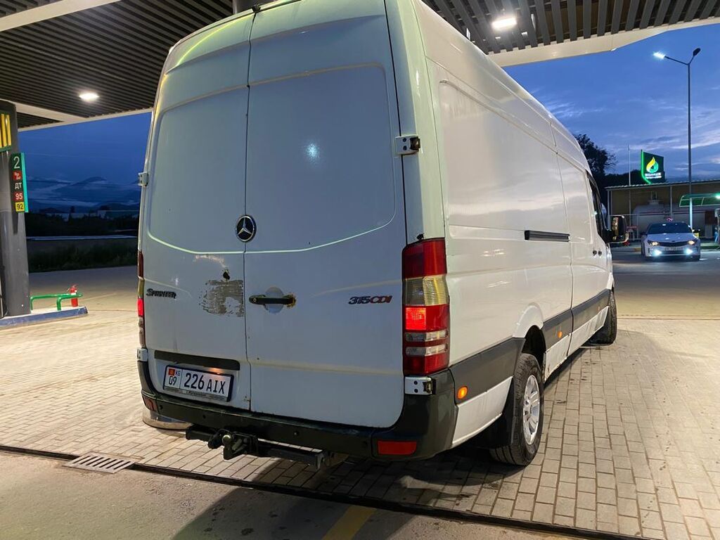 Mercedes-Benz Sprinter (длинная база, высокий крыша), белый. Основные: фото 7