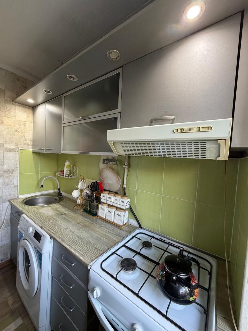 3 комнаты, 57 м², Азия Молл Хрущевка, 1 этаж, Евроремонт: фото 7