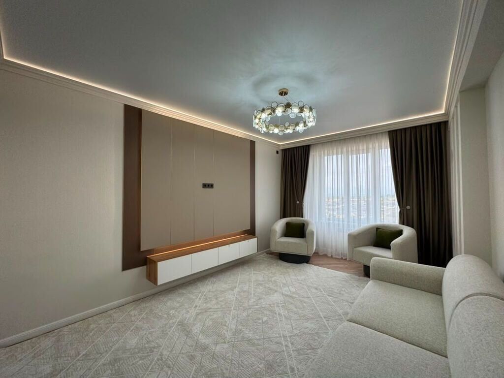 2 комнаты, 68 м², Кок-Жар мкр Элитка, 10 этаж, Евроремонт: фото 1