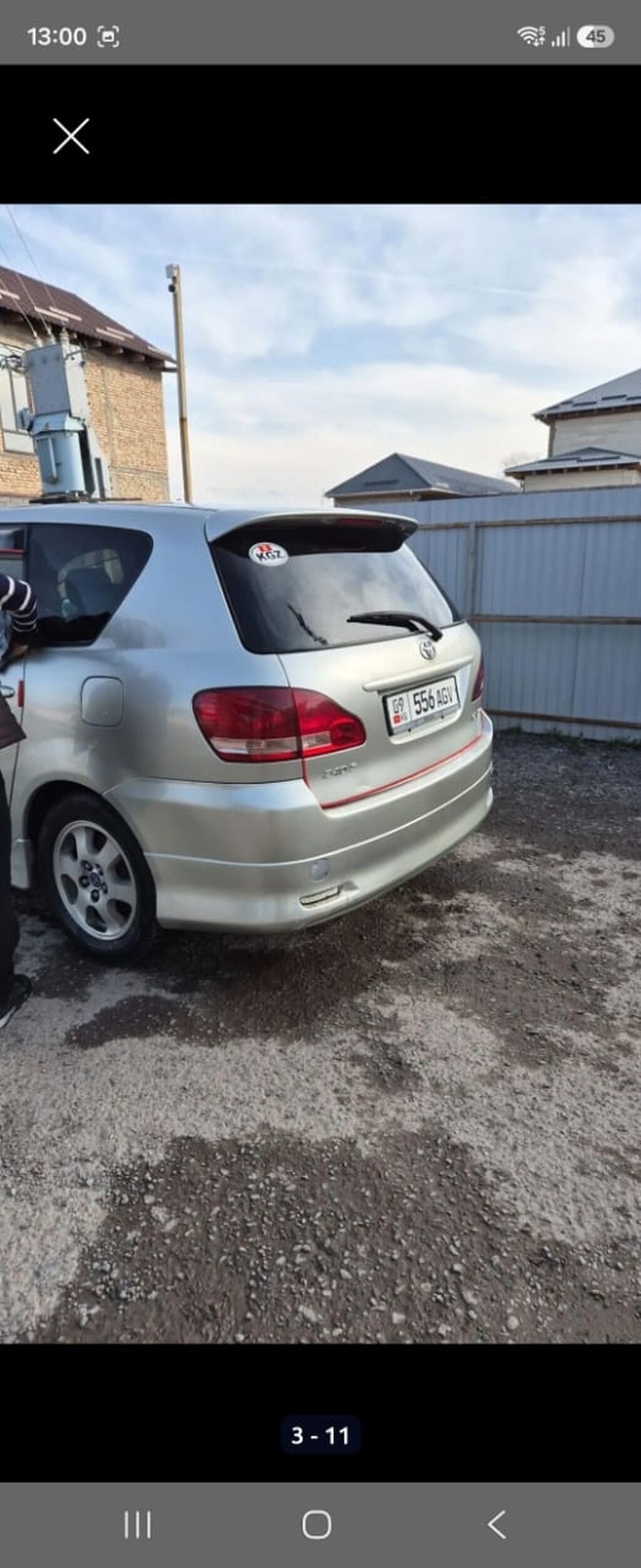Toyota Ipsum: 2002 г., 2.4 л, Автомат, Бензин, Минивэн: фото 4