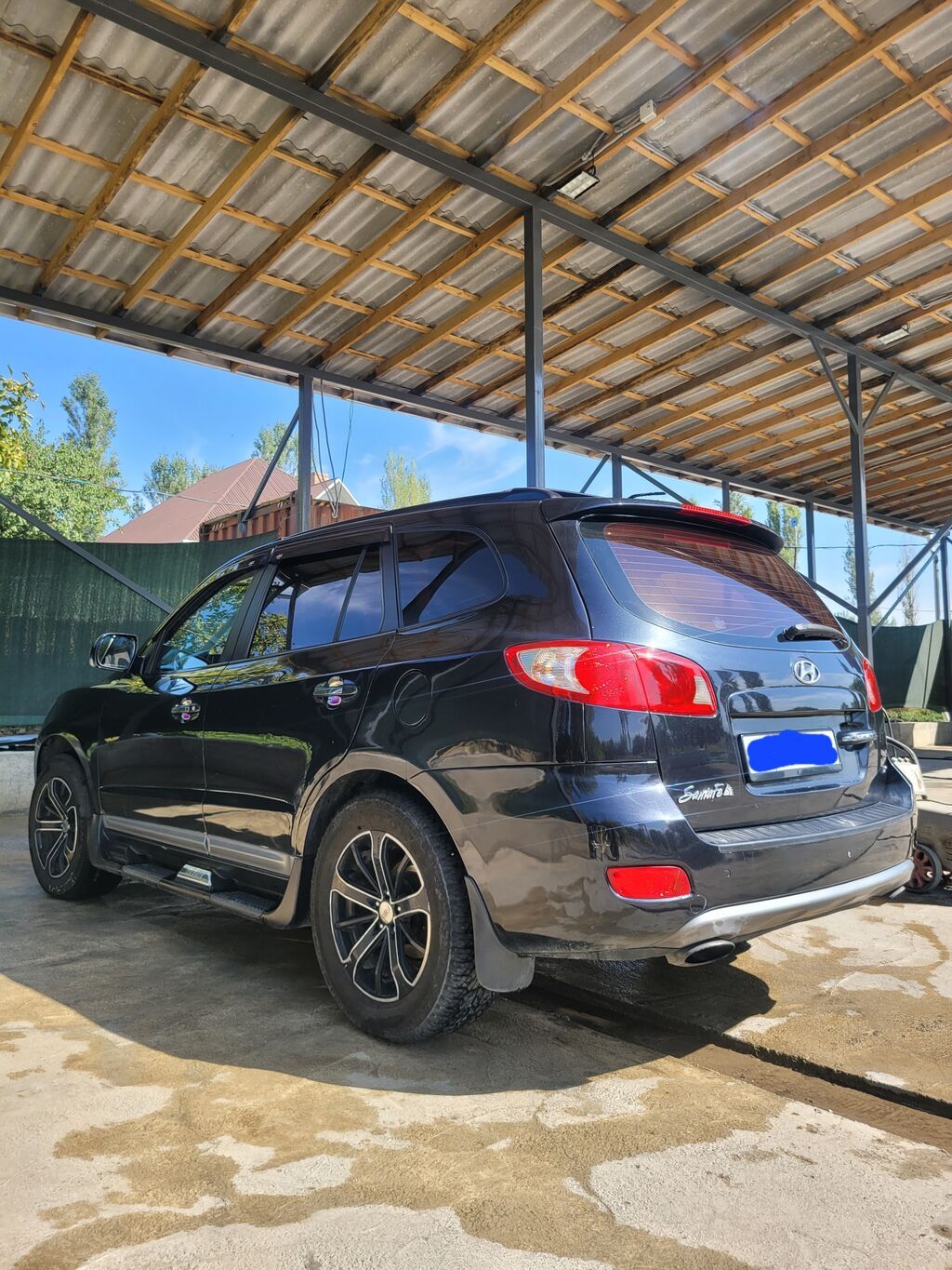 Hyundai Santa Fe: 2008 г., 2.2 л, Автомат, Дизель, Кроссовер: фото 2
