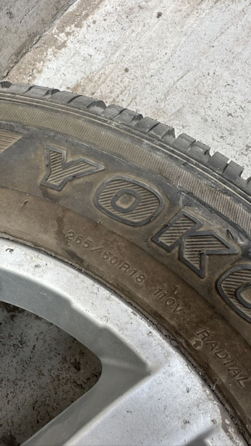 Колеса в сборе 265 / 60 / R 18, Всесезонная, Б/у, Внедорожные (АТ/МТ), Литые, отверстий - 6 — фото 2