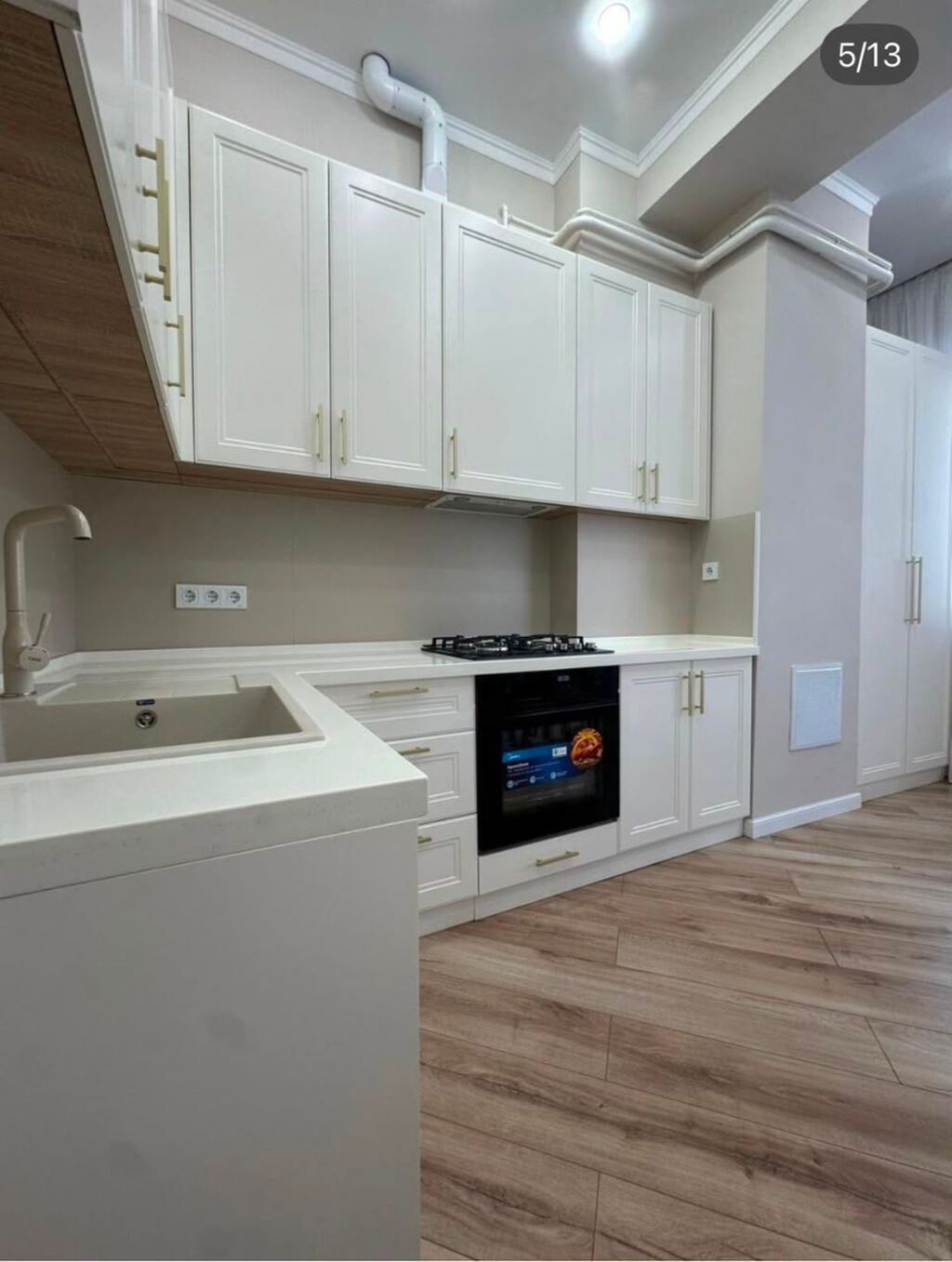 2 комнаты, 60 м², Тунгуч мкр Элитка, 3 этаж, Дизайнерский ремонт: фото 3