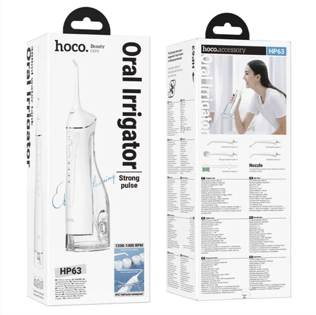 Ирригатор полости рта Hoco HP63 (Beauty Care / accessory) - Мощная: фото 1