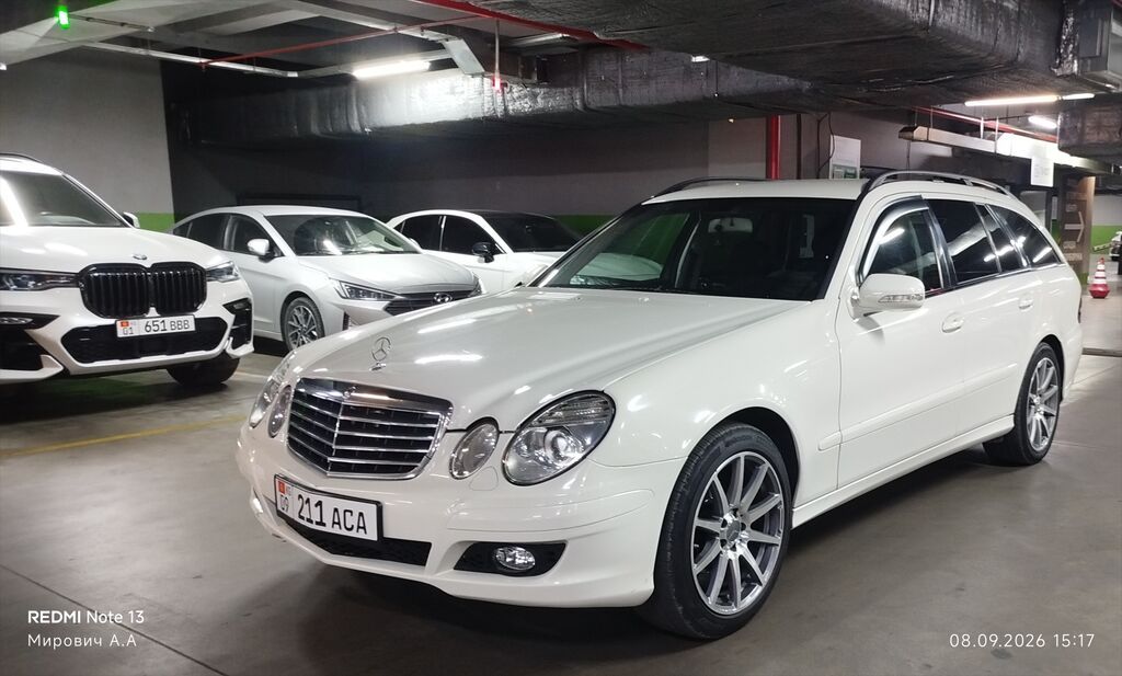 Mercedes-Benz E-Class: 2008 г., 2.2 л, Автомат, Дизель, Универсал: фото 3