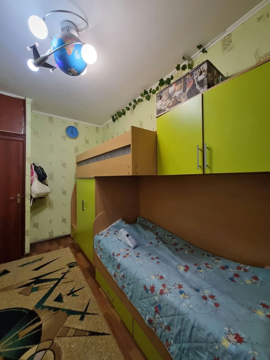3 комнаты, 70 м², Улан мкр 106 серия, 6 этаж, Старый ремонт: фото 3