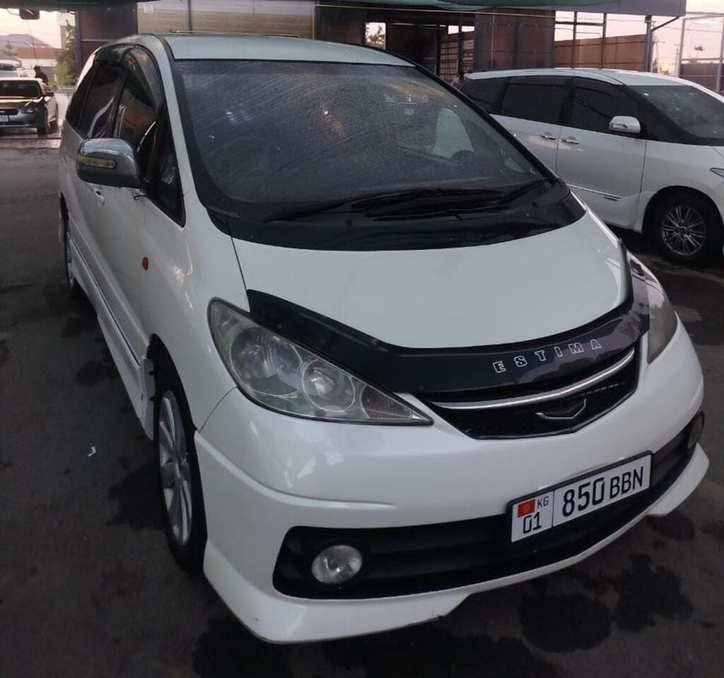 Toyota Estima: 2003 г., 2.4 л, Автомат, Газ, Минивэн: фото 4