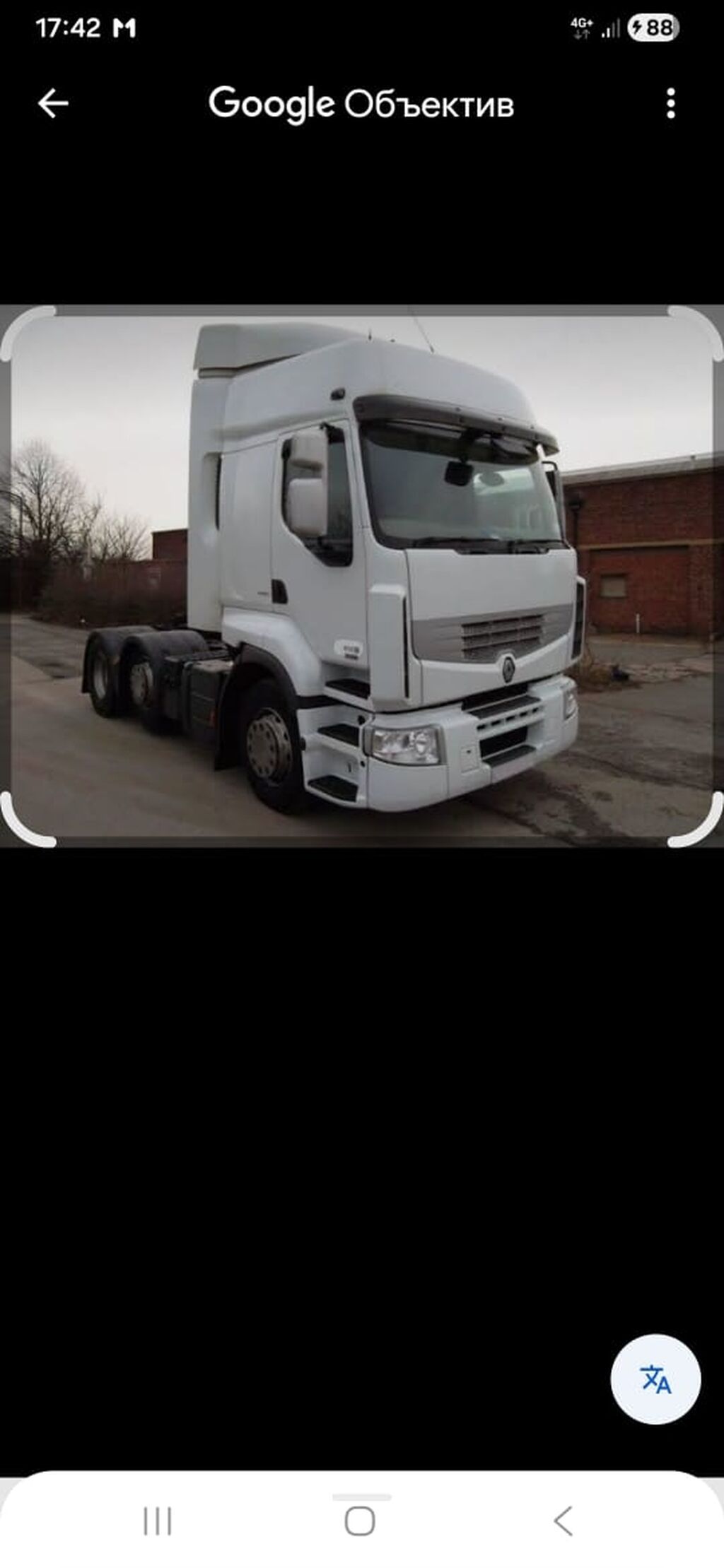 Тягач, Renault, 2012 г., Без прицепа
