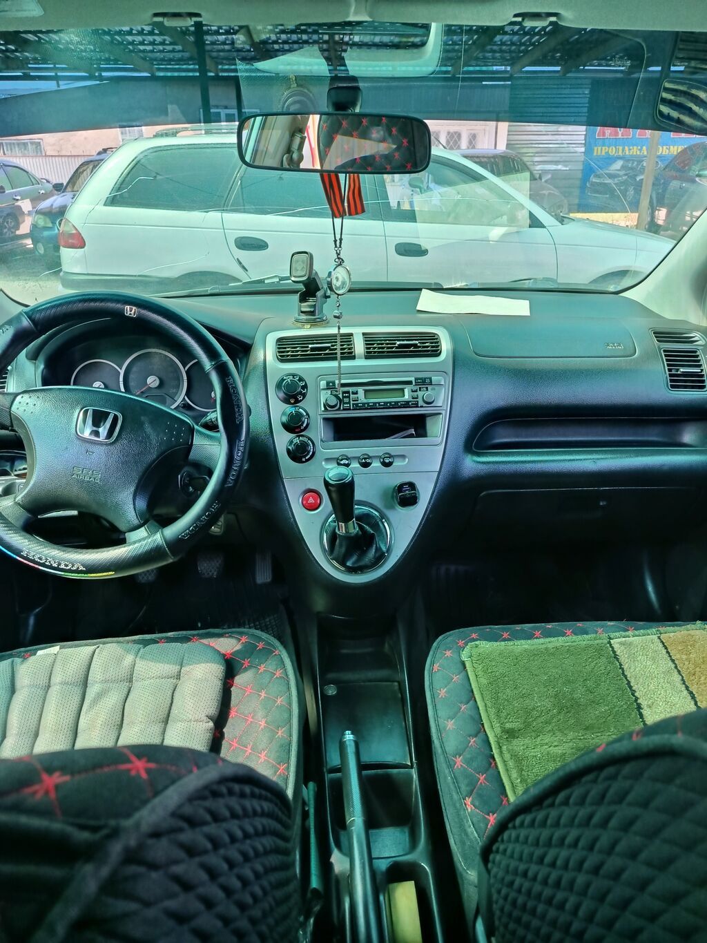 Honda Civic: 2003 г., 1.6 л, Механика, Бензин, Хэтчбэк: фото 6