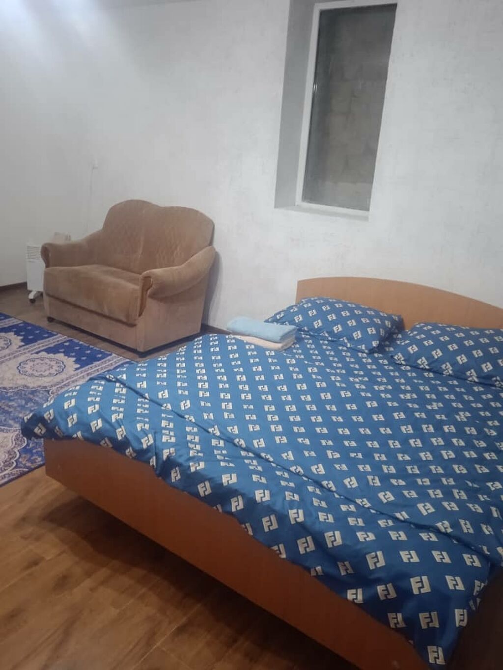 1 комната, Шлагбаум, Круглосуточное заселение, Парковка, Душевая кабина, фото 1