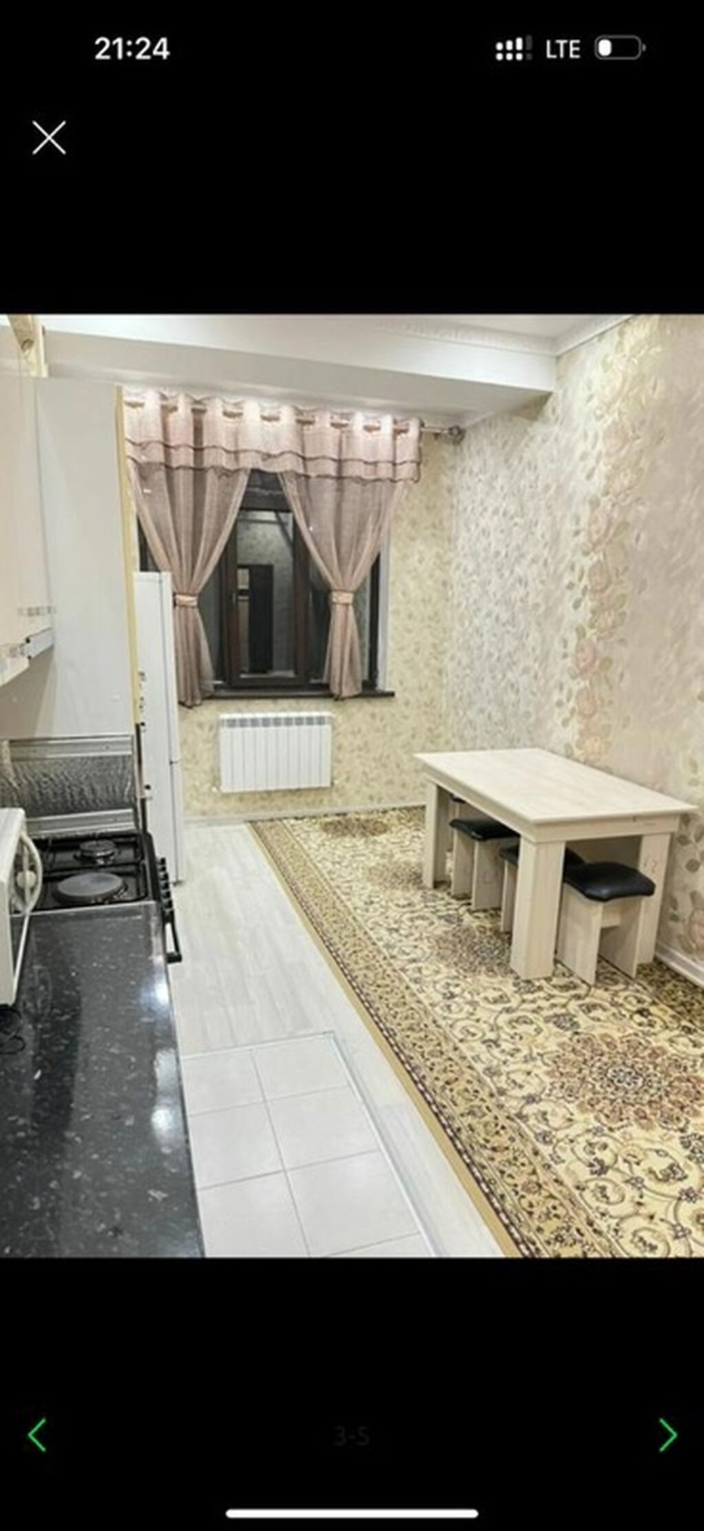 Сдаётся просторная однокомнатная квартира с полноценной кухней и: фото 4