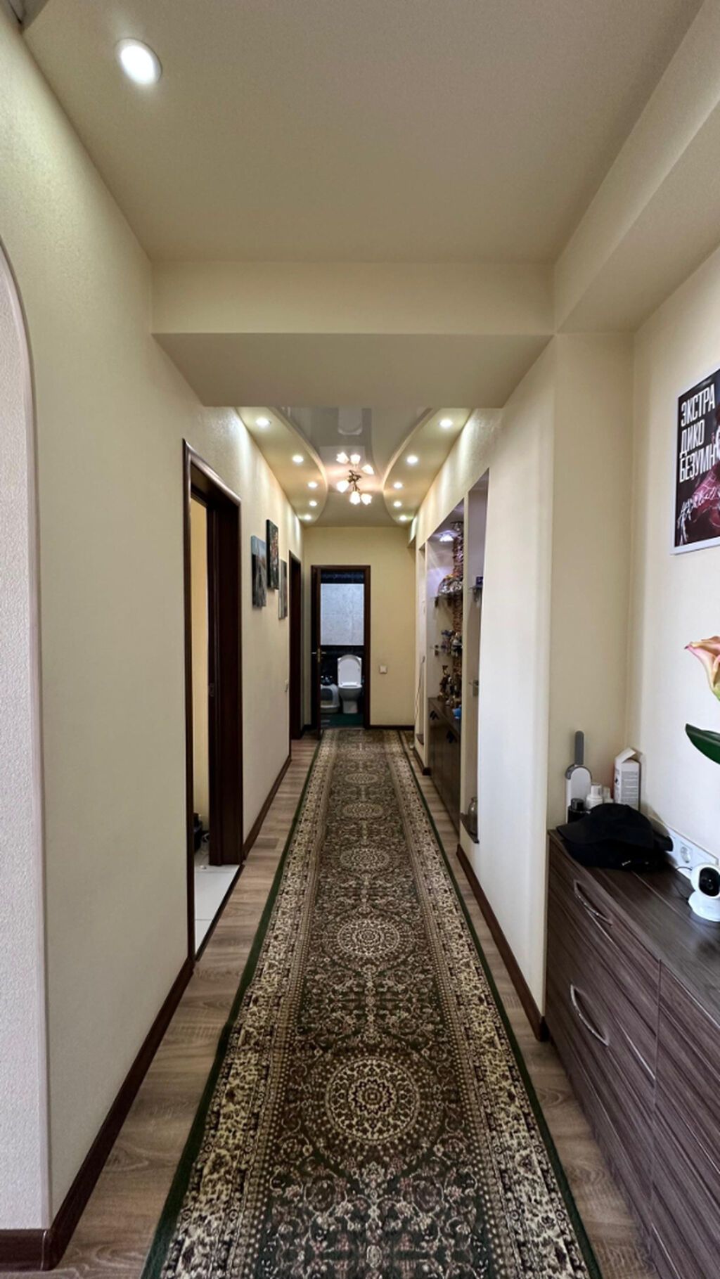 3 комнаты, 90 м², Элитка, 10 этаж, Евроремонт: фото 6