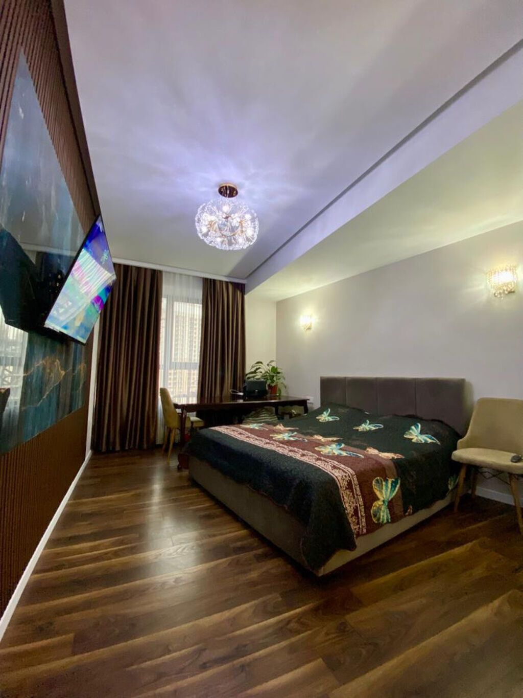 3 комнаты, 96 м², Асанбай мкр Элитка, 6 этаж, Дизайнерский ремонт: фото 8