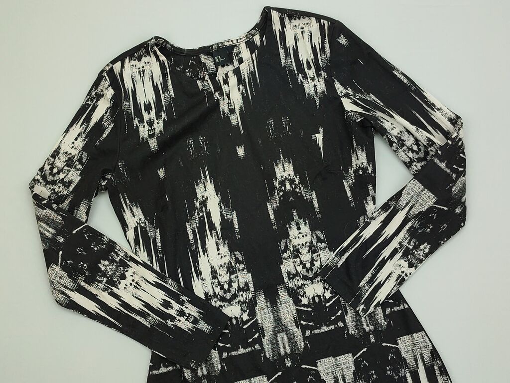 Sukienki: H&M M (EU 38), stan - Idealny, kolor - Czarny, Codzienne — 1