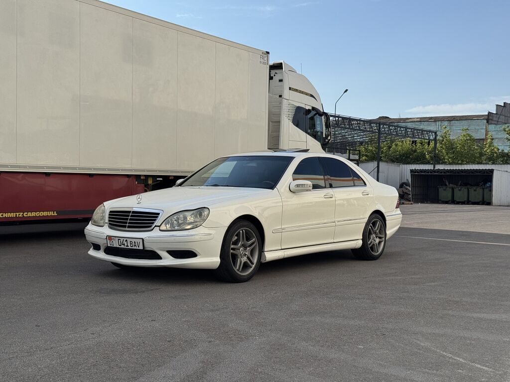 Mercedes-Benz S-Class: 2003 г., 3.7 л, Автомат, Бензин, Седан: фото 2