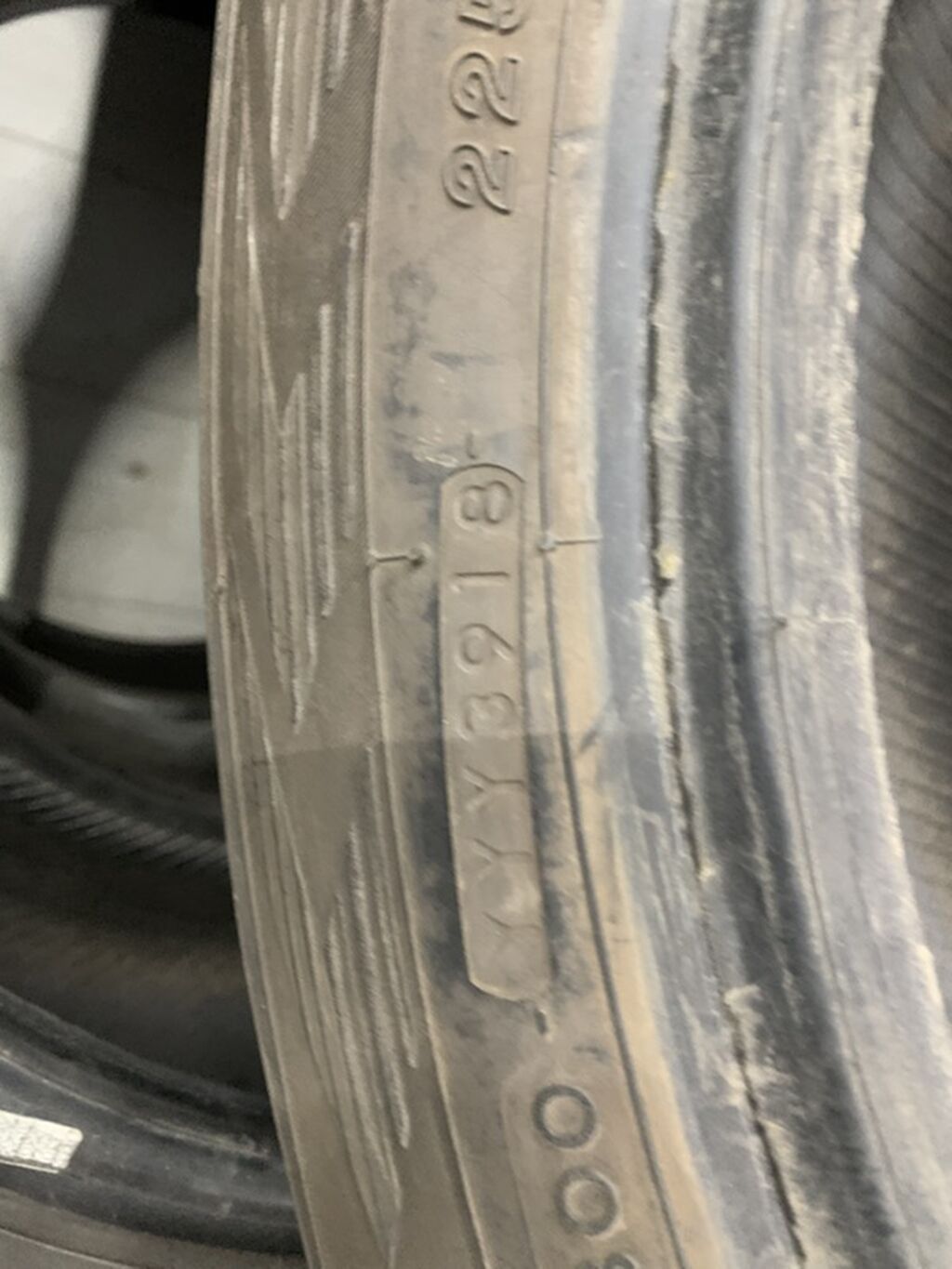 Шины 225 / 55 / R 18, Зима, Б/у, Комплект, Легковые, Япония, Yokohama: фото 6