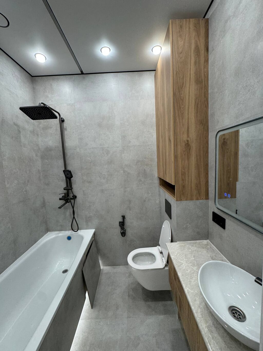 1 комната, 43 м², Тунгуч мкр Элитка, 10 этаж, Дизайнерский ремонт: фото 6