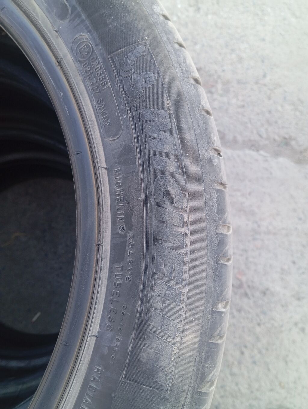 Шины 225 / 50 / R 18, Лето, Б/у, Комплект, Легковые, Michelin: фото 3
