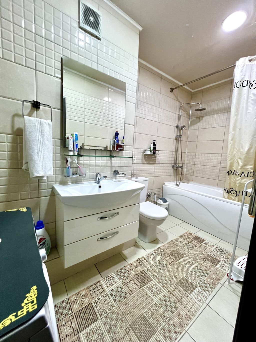 3 комнаты, 102 м², Аламедин-1 мкр Элитка, 3 этаж, Евроремонт: фото 7