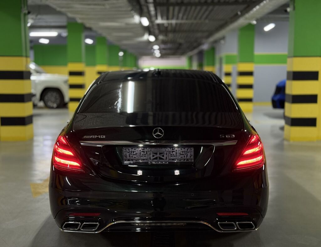 Mercedes-Benz S-class AMG: 2018 г., 4 л, Автомат, Бензин, Седан: фото 5