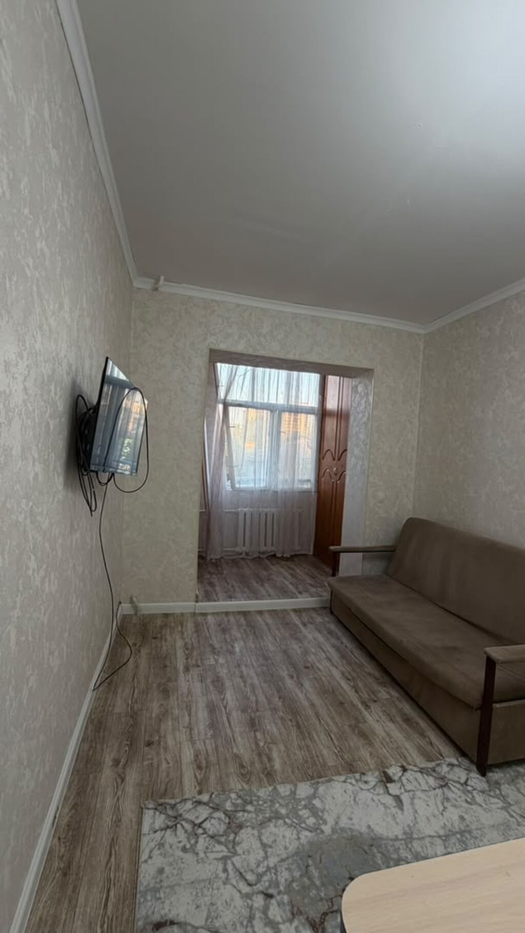 1 комната, Бишкек Парк ТРЦ Собственник, Без животных, от 6 месяцев, С мебелью полностью: фото 1