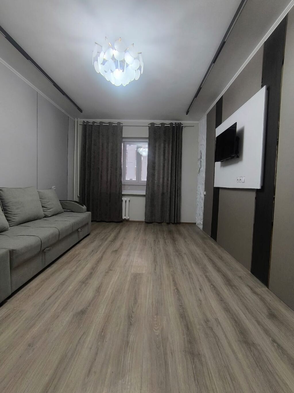2 комнаты, 60 м², Городская больница №4 (ул. Айни) 107 серия, 1 этаж, Евроремонт: фото 6