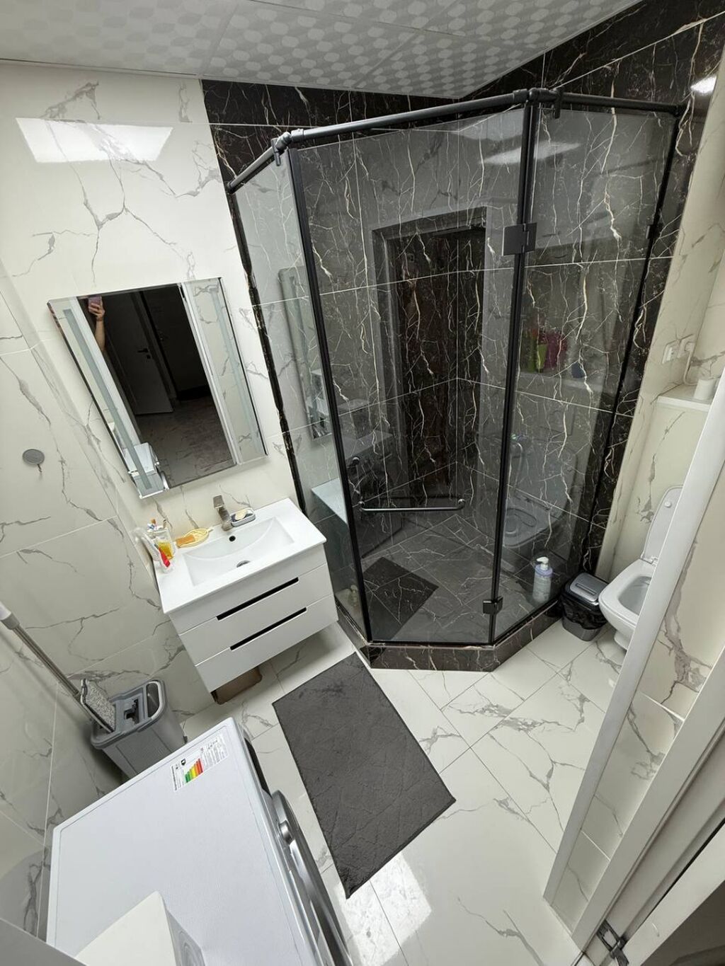 2 комнаты, 93 м², 7 мкр Элитка, 3 этаж, Дизайнерский ремонт: фото 5