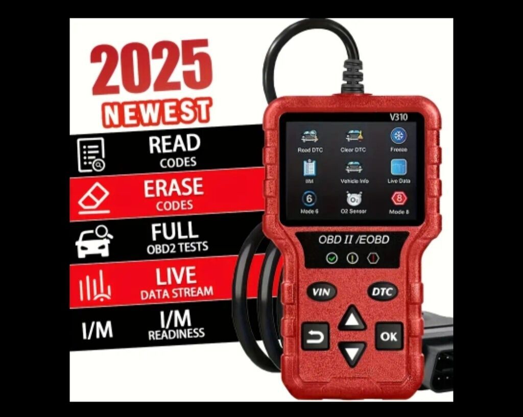 2025 Новая модель диагностического сканера OBD2 - полный режим OBDII: фото 1