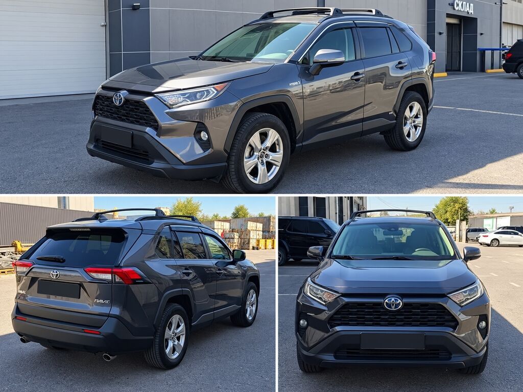 Toyota RAV4: 2019 г., 2.4 л, Автомат, Гибрид, Кроссовер: фото 2
