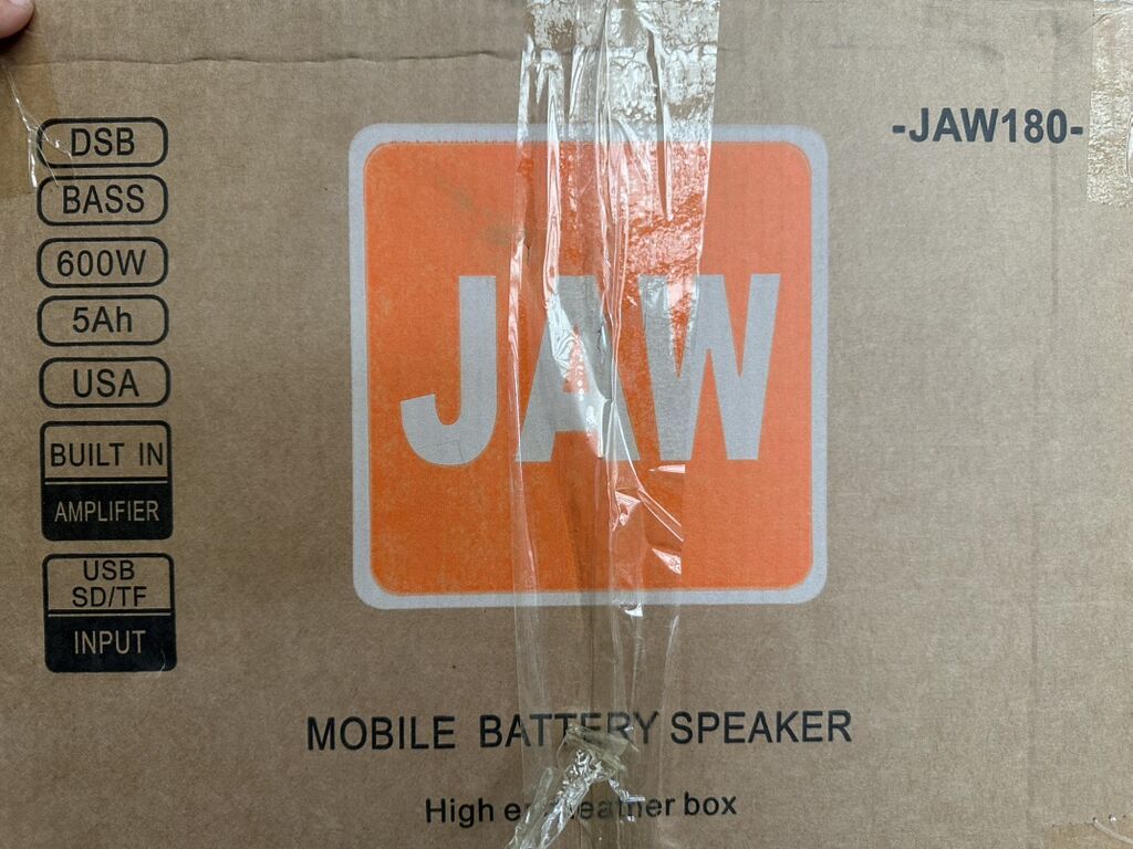Портативная акустическая система JAW USA Super Sound - Модель: JAW: фото 7