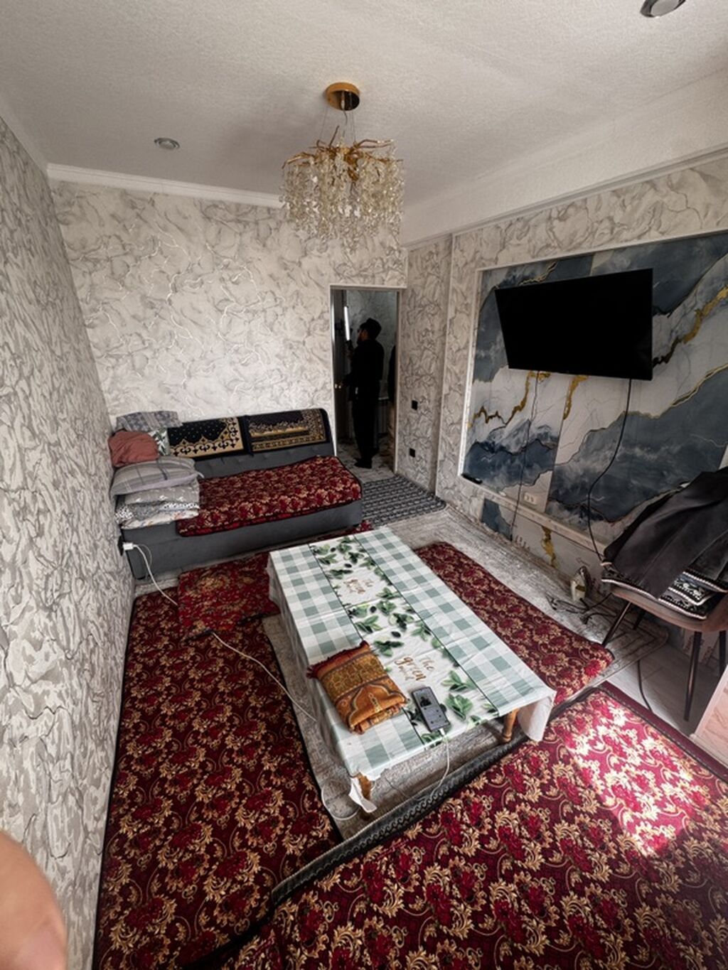 1 комната, 40 м², Дордой Моторс рынок Индивидуалка, 5 этаж, Свежий ремонт: фото 6
