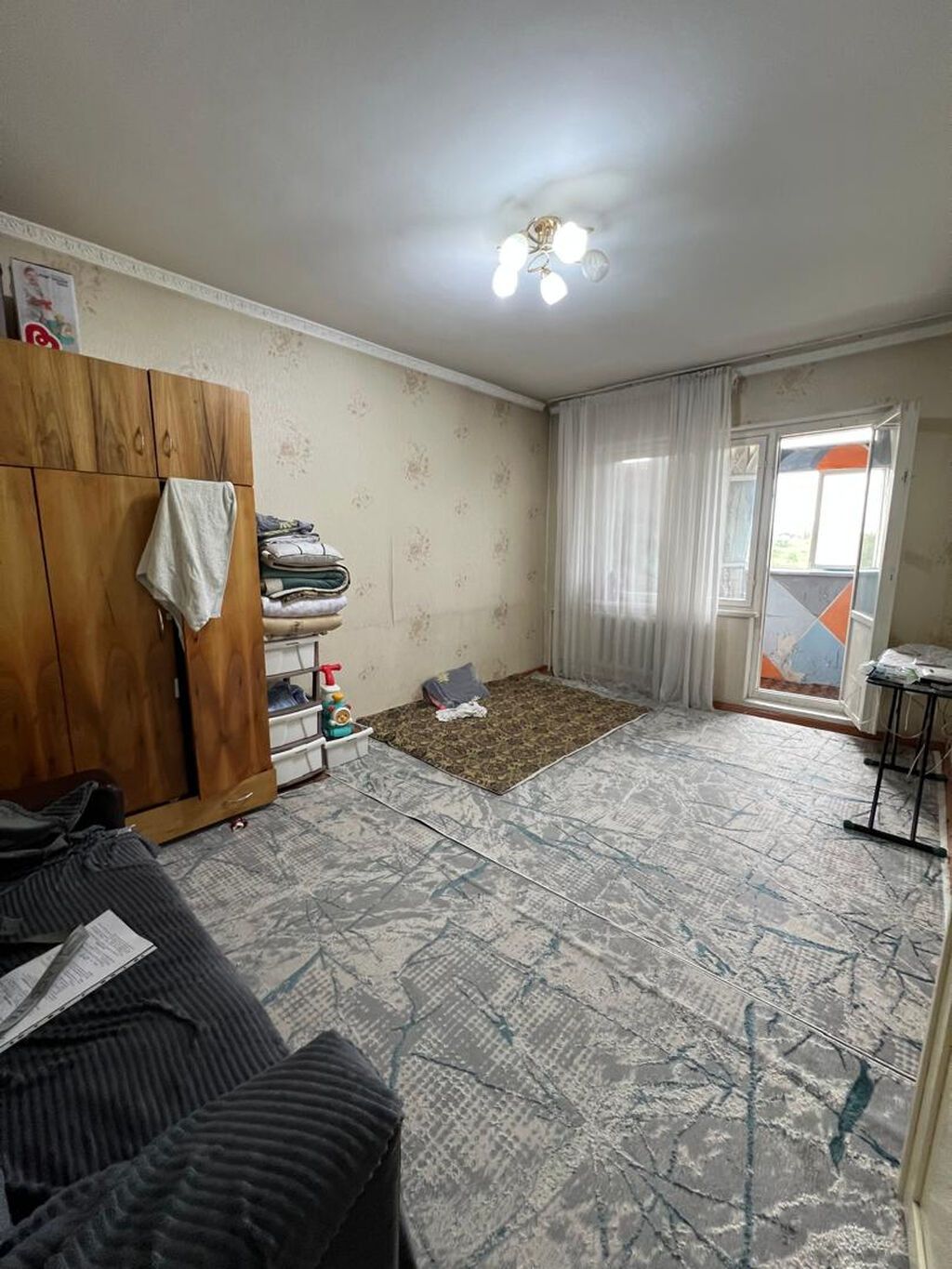 1 комната, 36 м², 6 мкр 106 серия, 9 этаж, Старый ремонт: фото 8