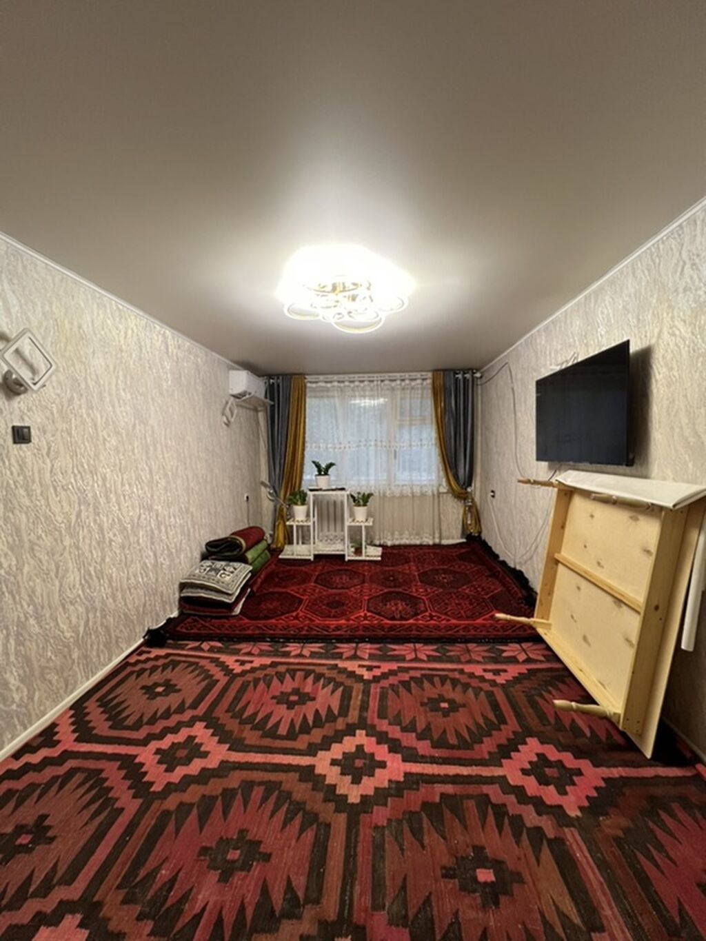 3 комнаты, Кудайберген авторынок Семейным, С мебелью частично: фото 5